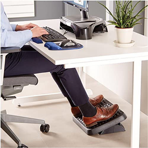 - Fellowes Foot Rest Under Desk | Standard Foot Support Ergonomic Foot Rest -