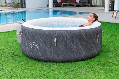- Lay-Z-Spa Boracay Smart Signature | AirJetInflatable Hot Tub | App-Control | 2-4 person -