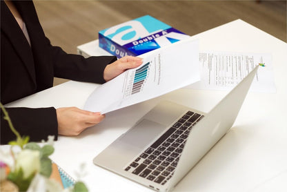 - Double A Office Quality A4 Printer Paper | 80 gsm | 1 Ream | 500 Sheets | White -