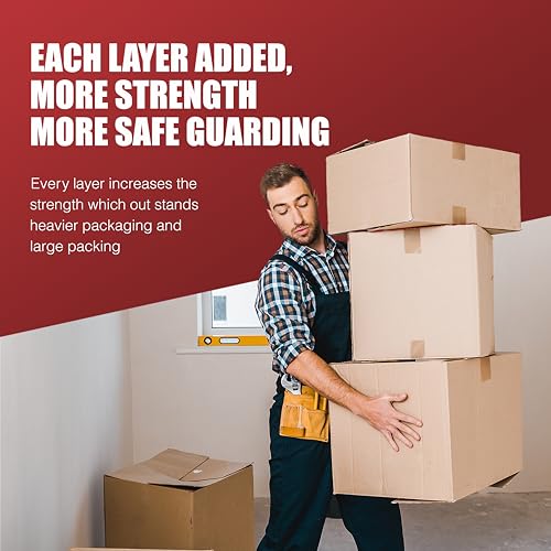 - Merrimen Strong Heavy Duty Clear Packaging Tape | (48MM x 66M) -
