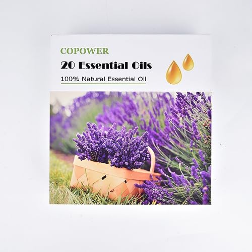 - Essential Oils for Diffusers for Home | COPOWER 20 x10mL Diffuser Oils Fragrance -