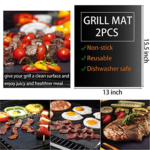 - ROMANTICIST 30pcs BBQ Grill Tool Set | Heavy Duty Stainless Steel Grill Utensils Set -