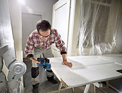 Bosch Professional 18V System Cordless Planer GHO 18V-LI (no-Load Speed 14,000 min-1, max. chip Thickness 1.6 mm, Without Rechargeable Batteries and Charger, in Cardboard Box)