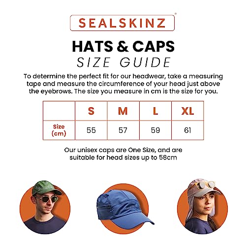 - SEALSKINZ | Waterproof All Weather Cap | Black -
