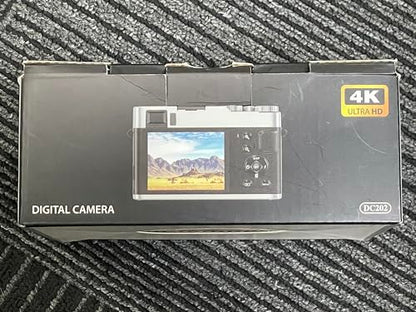 - Digital Camera | Oiadek 4K 48MP Autofocus Vlogging Camera | 32G Memory Card 16X Digital Zoom | 2.8 Inch Compact Digital Camera with Rotating Dashboard and Viewfinder -