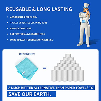 - MR.SIGA Microfiber Cleaning Cloths -