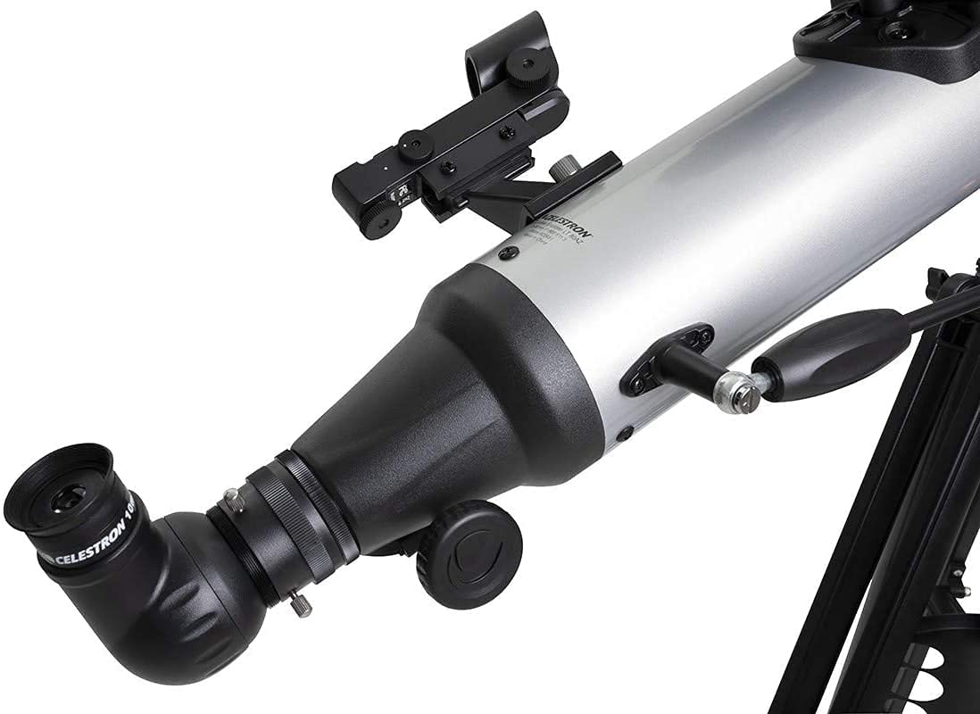 Celestron 22450 StarSense Explorer LT 70AZ Refractor Telescope, 32 Inch Tube Length, f/10 Focal Ratio, Silver/Black