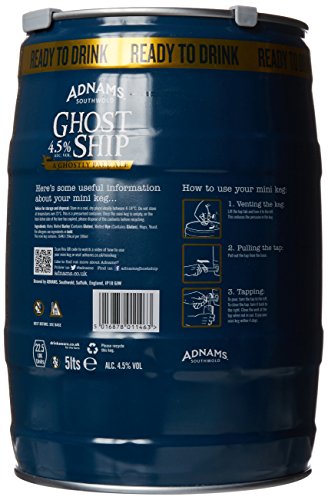 Adnams Southwold Ghost Ship Pale Ale Mini Keg, 5L