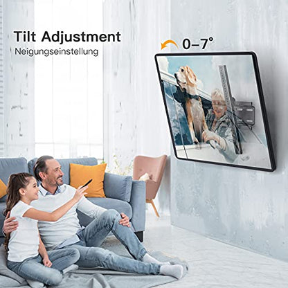 - Perlegear TV Wall Bracket for 26-60 inch TVs | Sturdy Tilt TV Bracket -