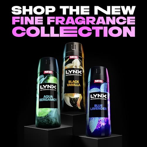 - Lynx Fine Fragrance Collection | Blue Lavender Premium Deodorant Bodyspray -