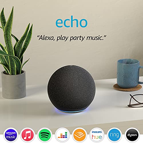 - Echo (4th generation) | Premium sound Wi-Fi and Bluetooth Smart Speaker -