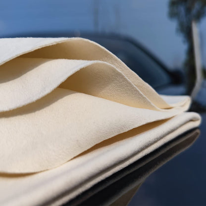 - lesasas Chamois Leathers For Cars | Large Car Drying Towel | 60 x 40 cm -