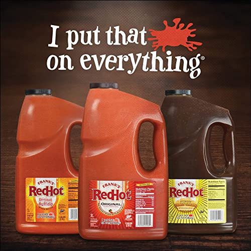 - Frank's RedHot Original Cayenne Pepper Sauce | Premium Blended Cayenne Peppers | Bold & Spicy Flavour | Bulk Container | 3.8L -