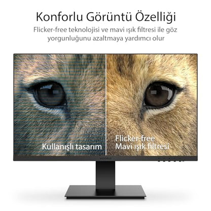 - KOORUI 24 Inch FHD Monitor, Ultra-slim Bezels | 75Hz | VA Display | 5ms -