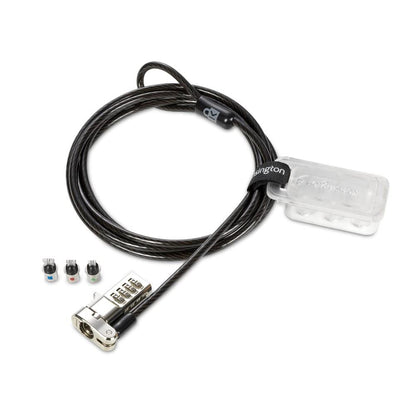 - Kensington Universal 3-in-1 Combination Laptop Lock Kit -