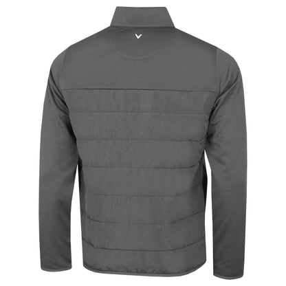 Callaway Golf Mens Long Sleeve Mixed Media Jacket - Quiet Shade - M