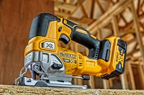 DEWALT DCS334N-XJ Cordless Jigsaw - XR 18V Brushless Yellow - Bare Unit