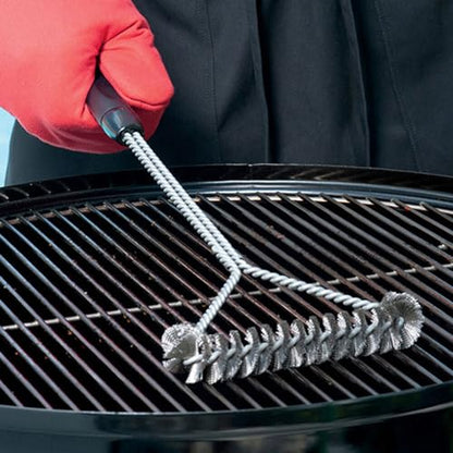 - Fyfjur BBQ Cleaning Wire Brush | Bbq Cleaner |Grill Brush | BBQ Oven Cleaner -