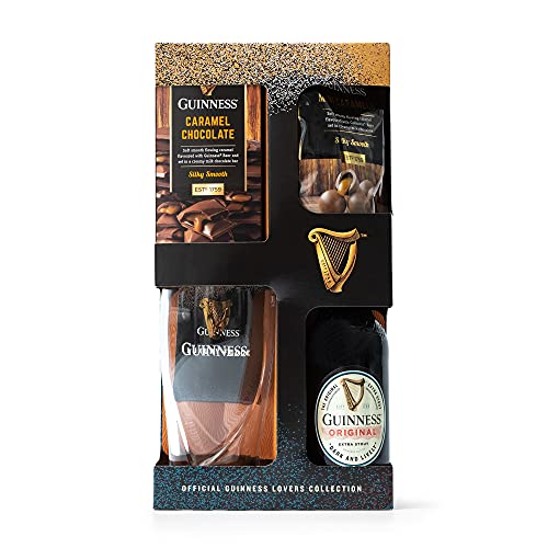 - Guinness Gifts for Men | Beer Gift Set | Official Guinness 500ml and Pint Glass -