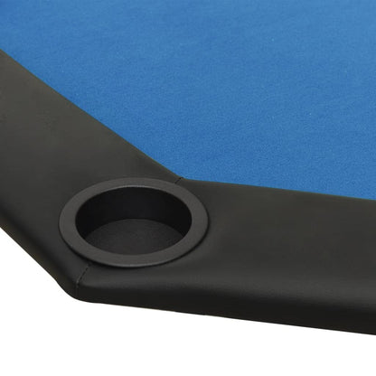 - vidaXL 8-Player Folding Poker Table - Foldable Casino Poker Game Card Table -