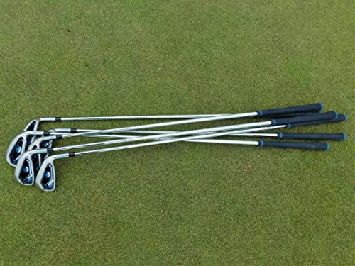 - LAZRUS GOLF Premium Golf Irons Set | (4,5,6,7,8,9) Steel Shaft Regular Flex Golf Clubs -