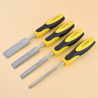 - Gunpla 4 Pieces Wood Chisel Set | Woodworking Carving Heavy Duty Hand Tools -