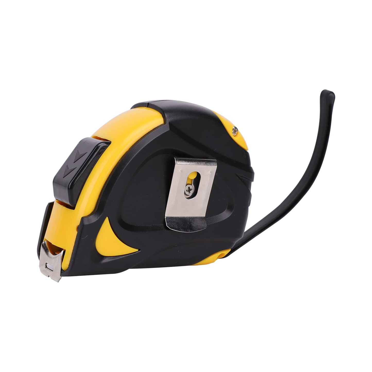 Amazon Basics Self-Locking Tape Measure - 33-Feet (10-Meters), Inch/Metric Scale, MID Accuracy