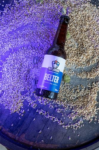 - Outlandish Brewing Company's Mixed Case of Craft Ales  | 12 x 330ml Bottles | 5.9% ABV -