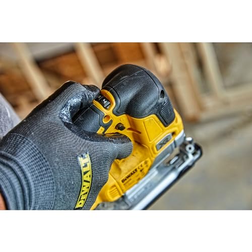 DEWALT DCS334N-XJ Cordless Jigsaw - XR 18V Brushless Yellow - Bare Unit