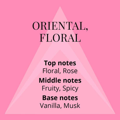 COLOUR ME Pink Perfume for Women. 100ml Eau de Parfum & 150ml Body Spray - Twin Perfume Gift Set Women. Luxury Fragrance - Ladies Perfume Set, Long Lasting Womens Perfumes by Milton-Lloyd