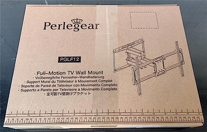 - Perlegear TV Wall Bracket | 60 kg | Tilt and Swivel TV Bracket with Dual Arms -