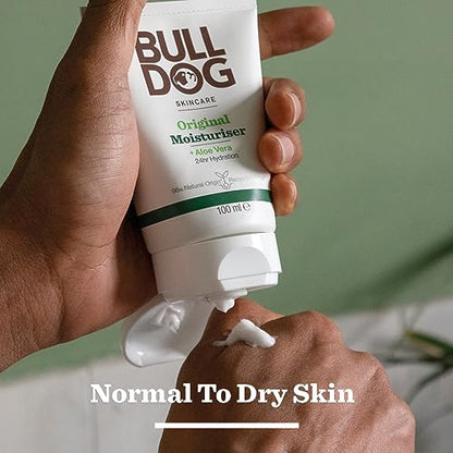 Bulldog Skincare Original Moisturiser for Men 100ml, (Pack of 1)