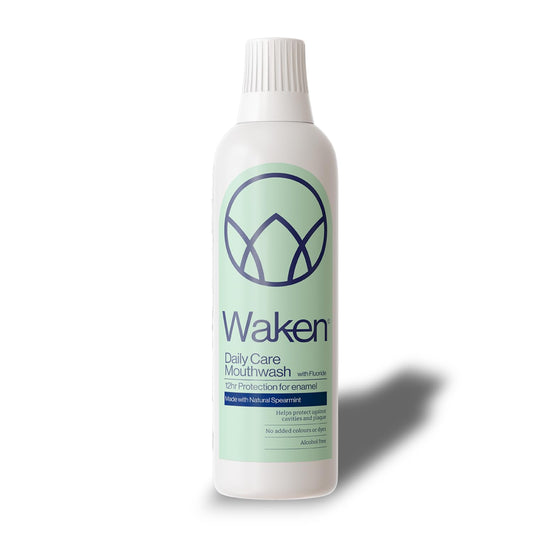 - Waken, Spearmint, 500ml Mouthwash for Fresh Breath, Spearmint
