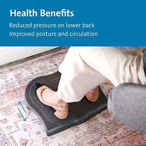 - Kensington Adjustable Ergonomic Foot Rest | SoleSaver Under Desk Foot Rest -