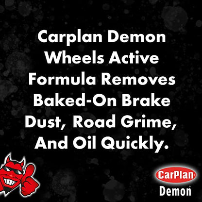 CarPlan Demon Universal Wheel Cleaner Brake Dust Dirt Remover, 1 L
