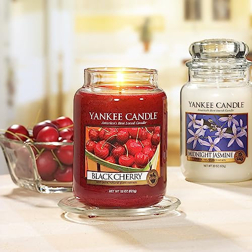 - Yankee Candle Scented Candle, Black Cherry Large Jar Candle Gift