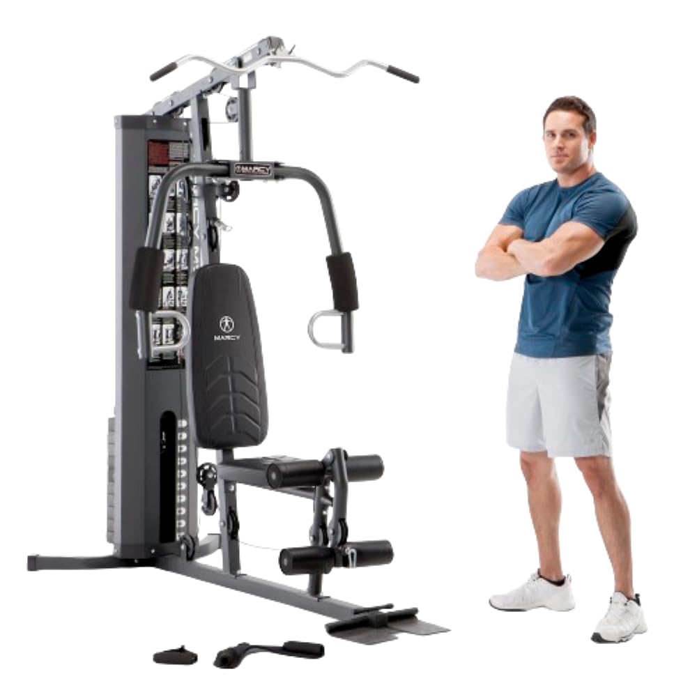 - Marcy MWM-4965 Home Multi Gym | 68Kg Weight Stack -