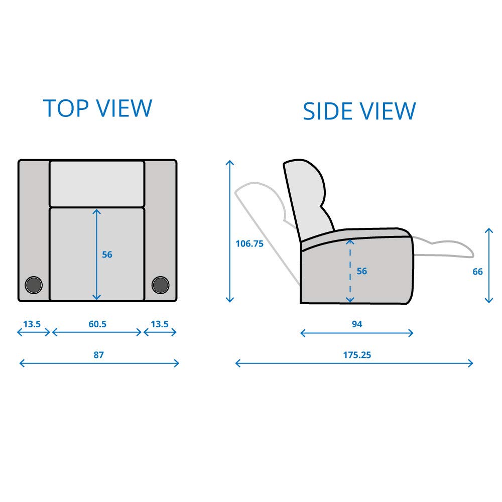 - Octane Seating Cloud XS850 | Row 4 w/Centre Loveseat | Modern Style -