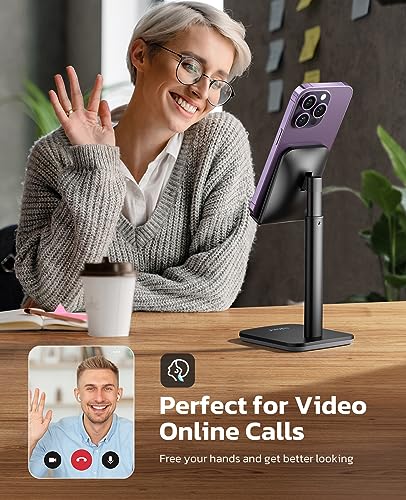 - NULAXY Phone Stand | Height Angle Adjustable Mobile Stand Desk Holder -