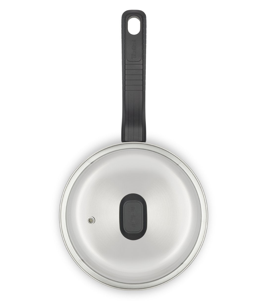 - Tefal Comfort Max | Pan Set | 14cm Milkpan, 16cm and 18cm Saucepans with Lids | 20cm and 24cm Frying Pans | Silver -