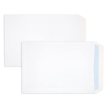 - Postmaster A4 Envelopes | Peel & Seal 100GSM | White Paper | 25 Pack -