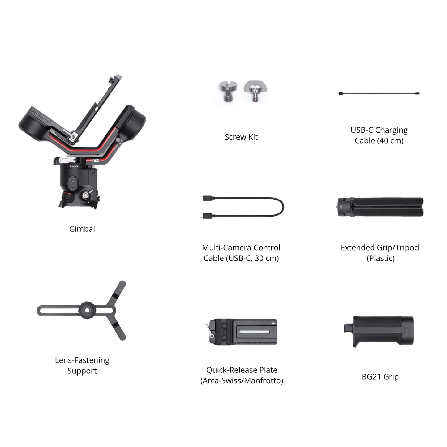 - DJI RS 3 | 3-Axis Gimbal for DSLR And Mirrorless Camera | Canon/Sony/Panasonic/Nikon/Fujifilm | 3 kg (6.6 lbs) -