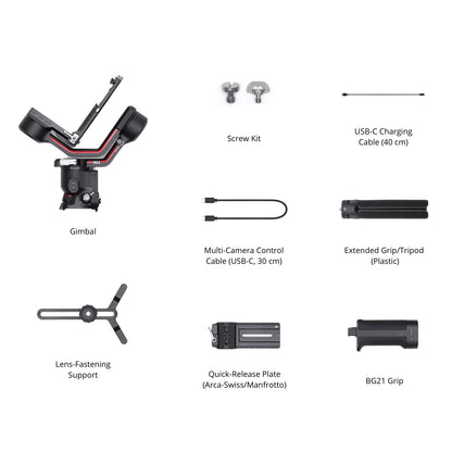 - DJI RS 3 | 3-Axis Gimbal for DSLR And Mirrorless Camera | Canon/Sony/Panasonic/Nikon/Fujifilm | 3 kg (6.6 lbs) -