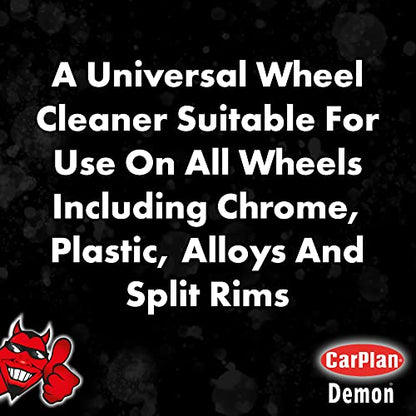 CarPlan Demon Universal Wheel Cleaner Brake Dust Dirt Remover, 1 L
