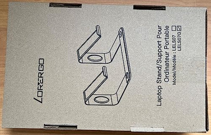 = LORYERGO Laptop Stand | Ergonomic Laptop Riser | Laptop Stand for Desk -
