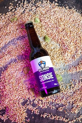 - Outlandish Brewing Company's Mixed Case of Craft Ales  | 12 x 330ml Bottles | 5.9% ABV -