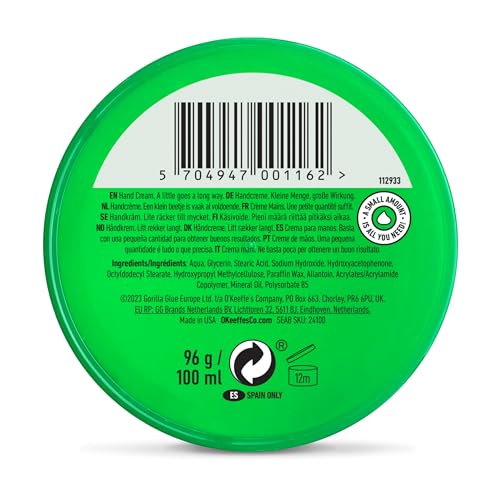 - O’Keeffe’s Hand Cream for Extremely Dry, Cracked Hands | Instantly Boosts Moisture Levels -