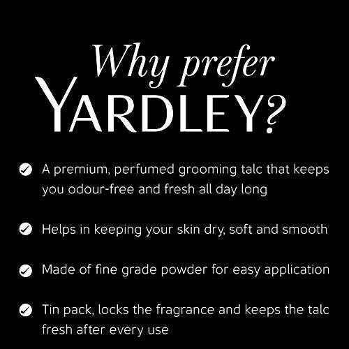 - Yardley London Gentleman Deodorizing Talc Talcum Powder For Men 100Gm