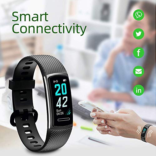 - TEMINICE High-End Fitness Trackers HR | Activity Trackers Health Exercise Watch -