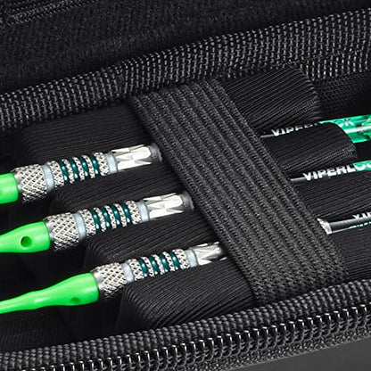 Casemaster Sentry Dart Case, Blue Zipper